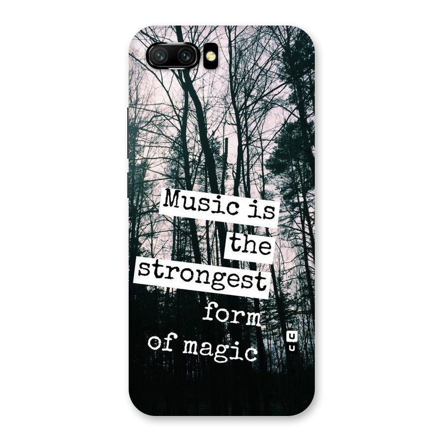 Music Magic Back Case for Honor 10