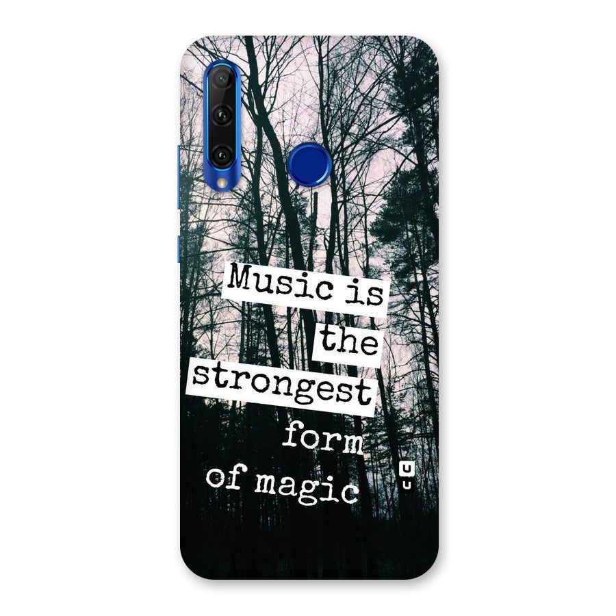 Music Magic Back Case for Honor 20i