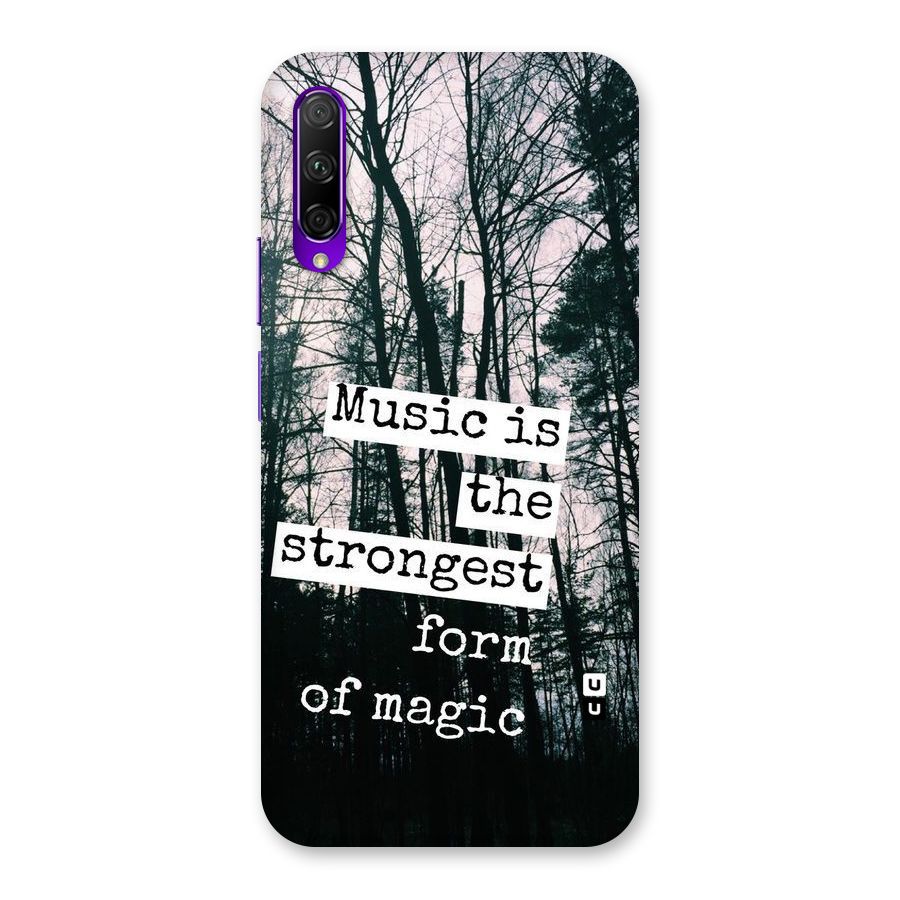 Music Magic Back Case for Honor 9X Pro