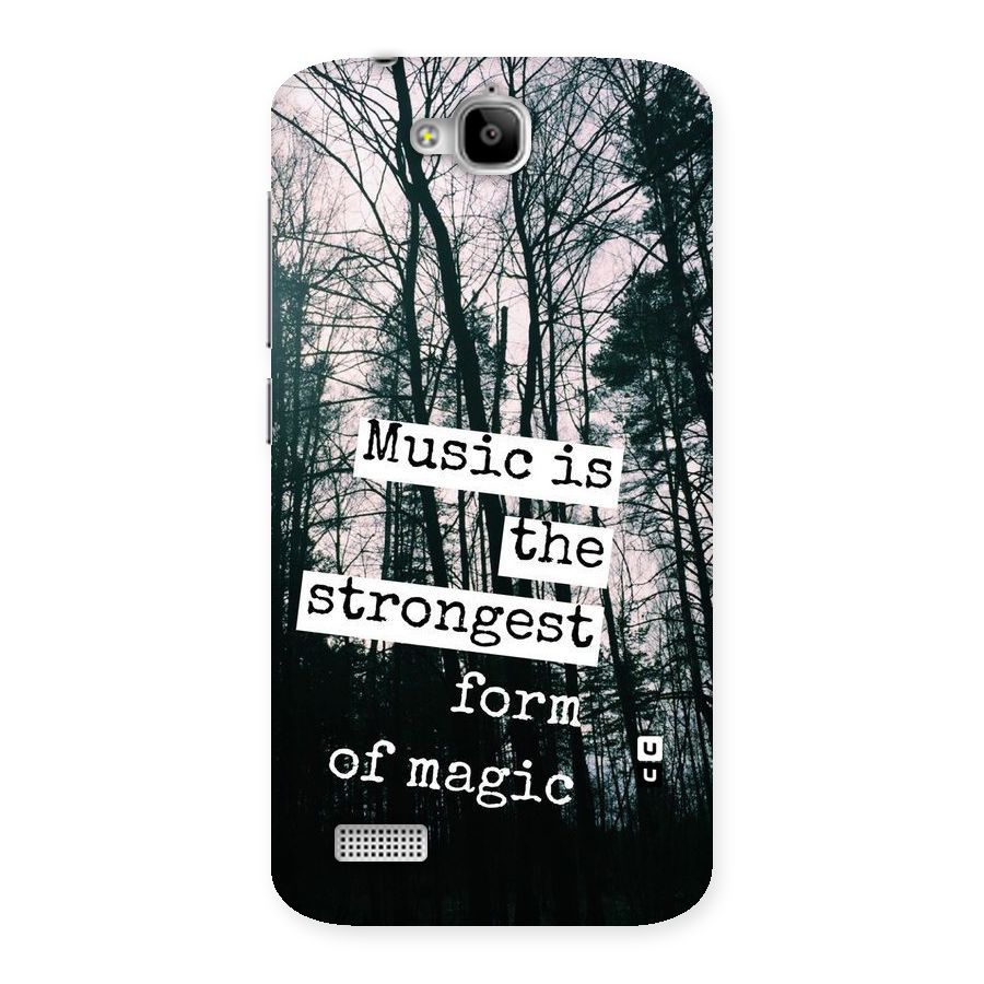 Music Magic Back Case for Honor Holly