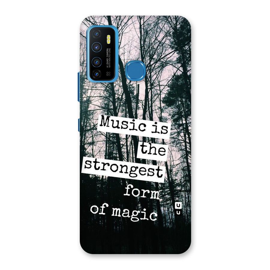 Music Magic Back Case for Infinix Hot 9