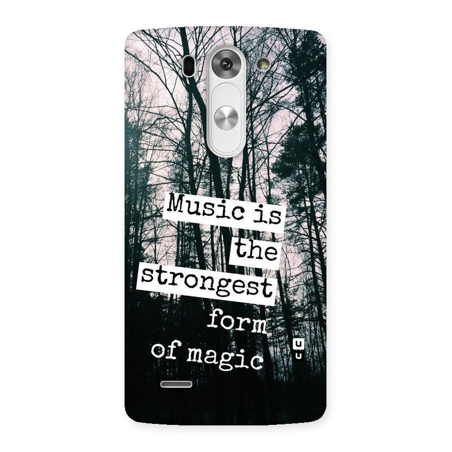 Music Magic Back Case for LG G3 Beat