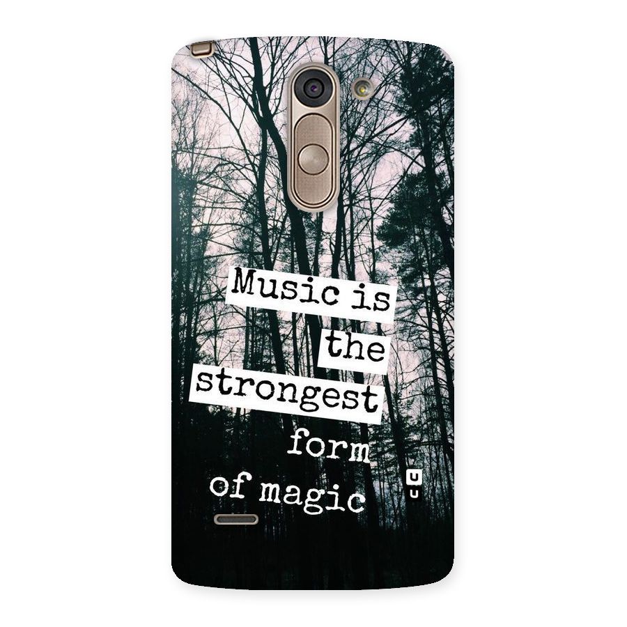 Music Magic Back Case for LG G3 Stylus
