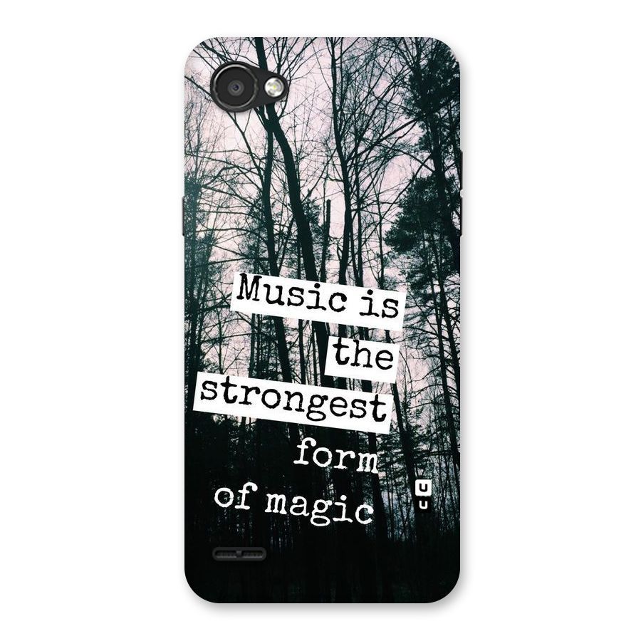 Music Magic Back Case for LG Q6