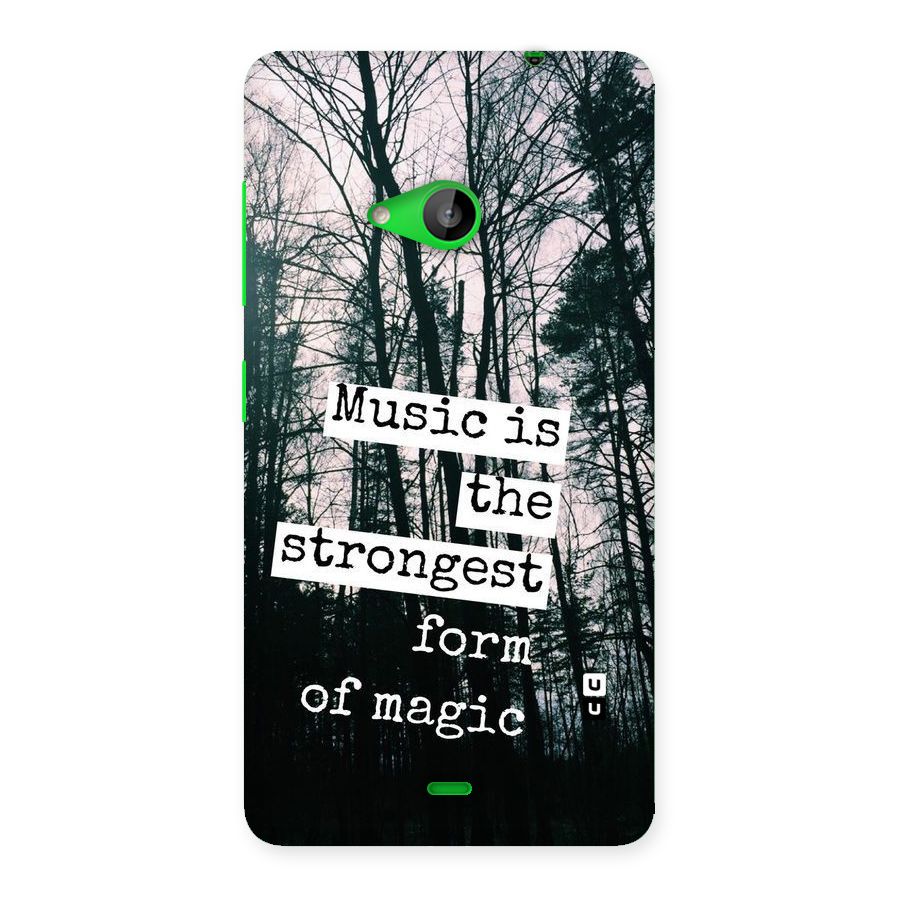 Music Magic Back Case for Lumia 535