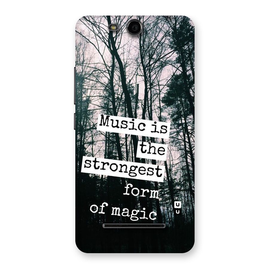 Music Magic Back Case for Micromax Canvas Juice 3 Q392