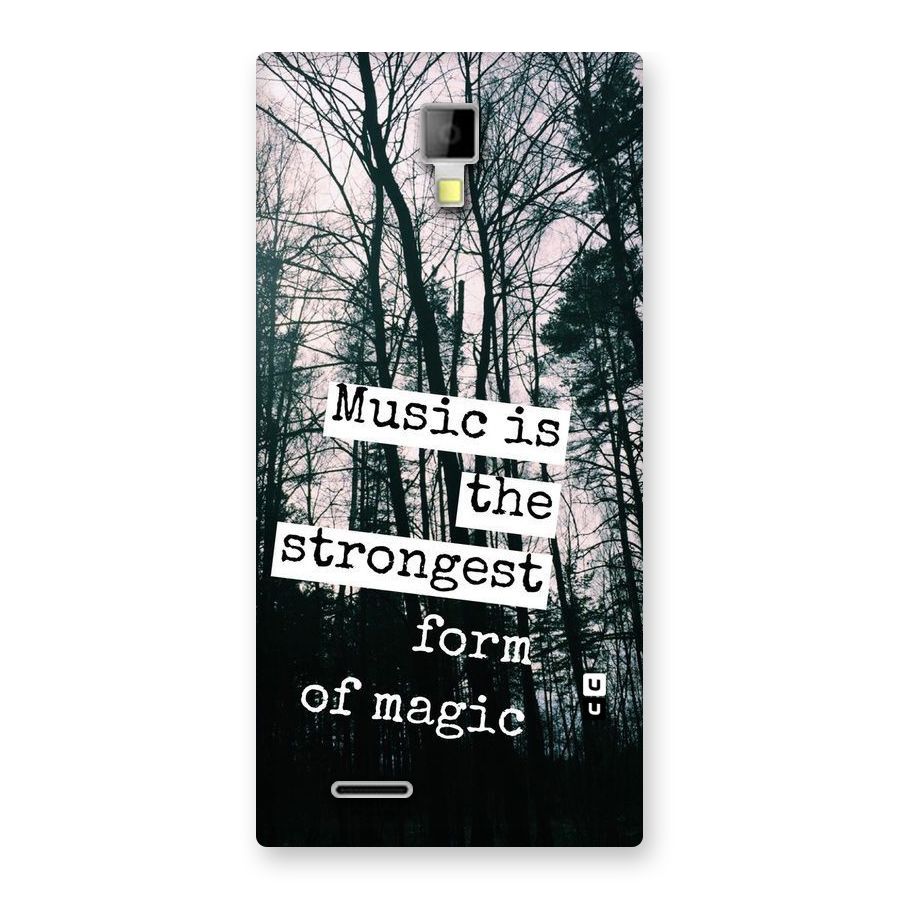 Music Magic Back Case for Micromax Canvas Xpress A99