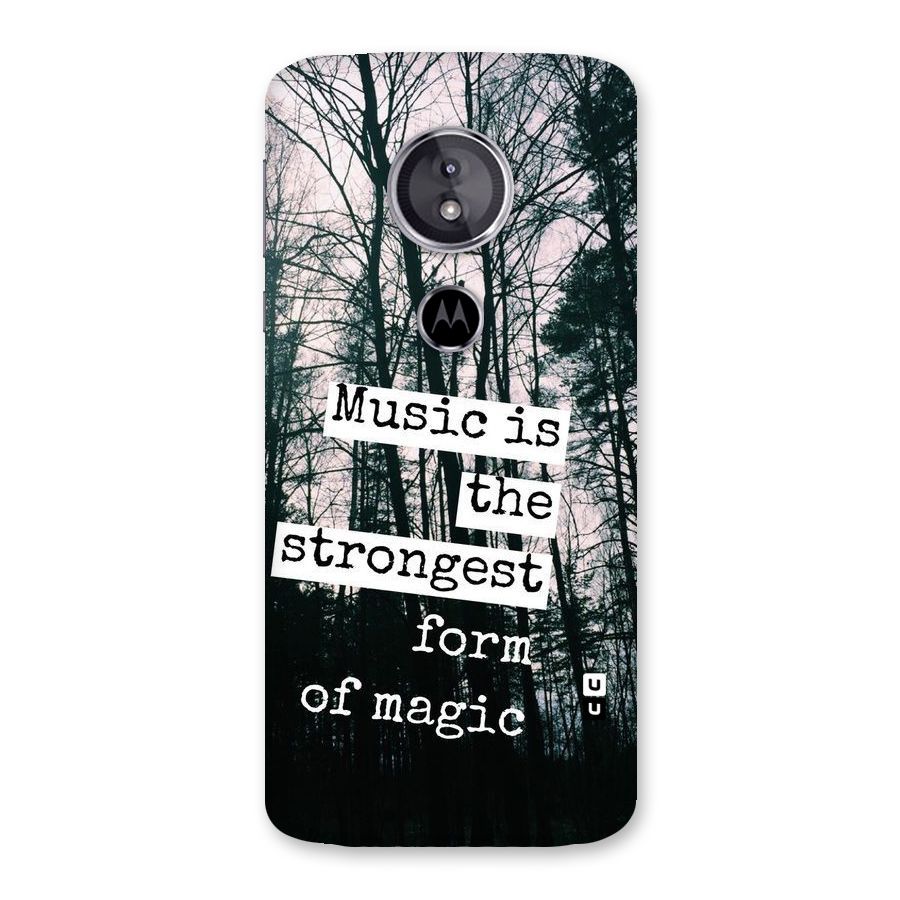 Music Magic Back Case for Moto E5