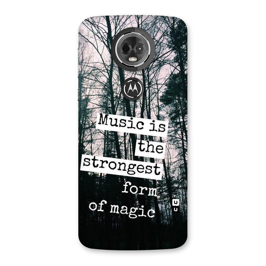 Music Magic Back Case for Moto E5 Plus