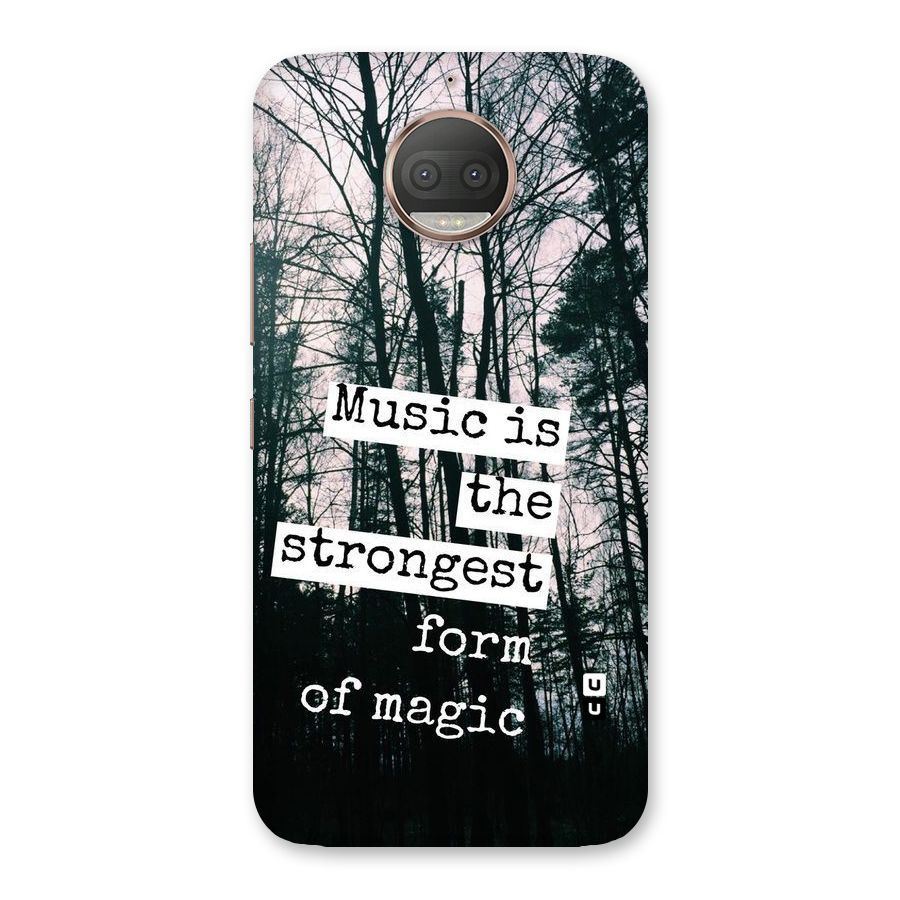 Music Magic Back Case for Moto G5s Plus