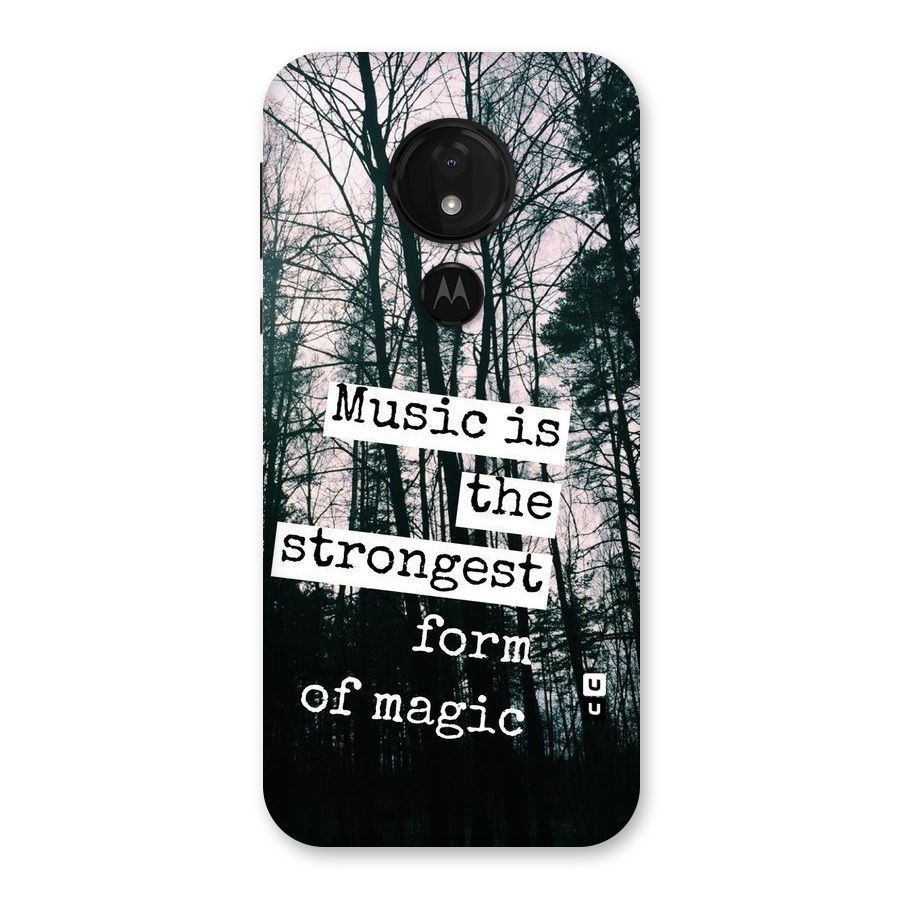 Music Magic Back Case for Moto G7 Power