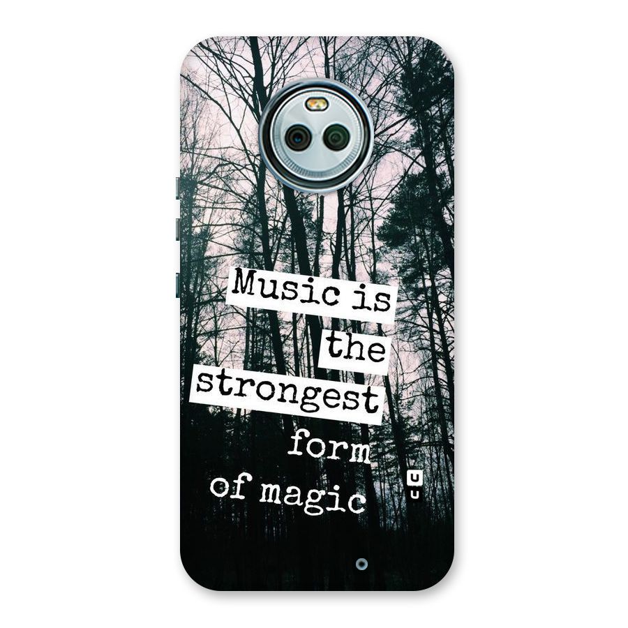 Music Magic Back Case for Moto X4