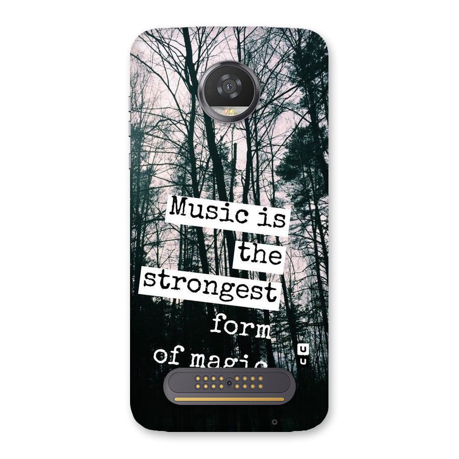 Music Magic Back Case for Moto Z2 Play