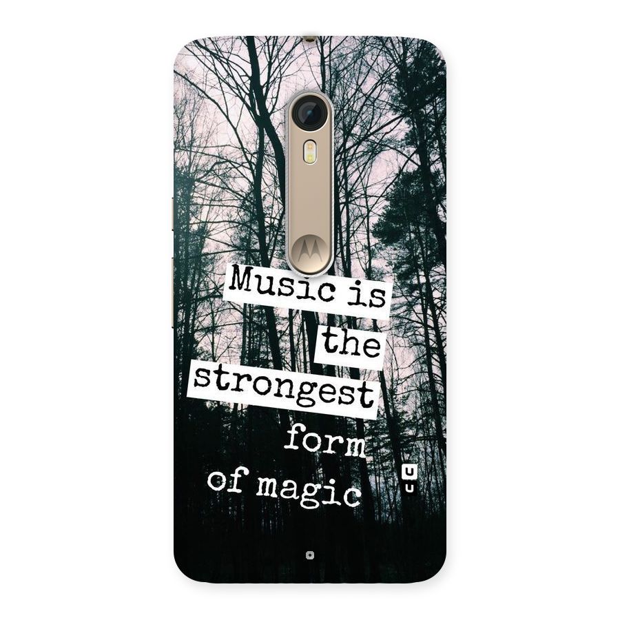 Music Magic Back Case for Motorola Moto X Style