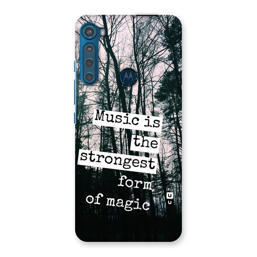Music Magic Back Case for Motorola One Fusion Plus