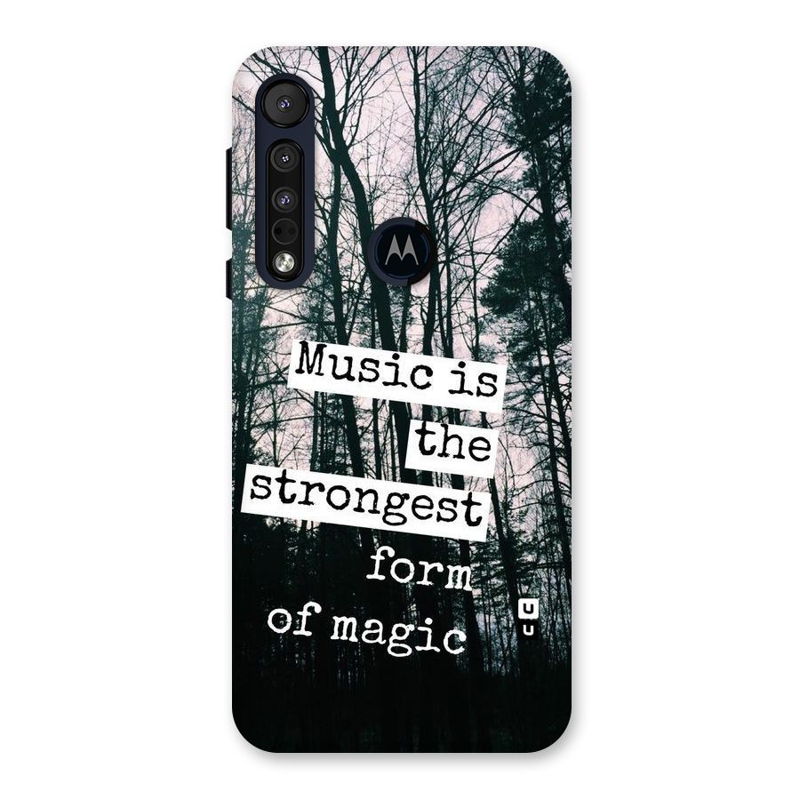Music Magic Back Case for Motorola One Macro