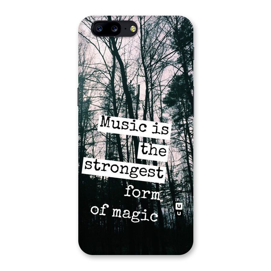 Music Magic Back Case for OnePlus 5
