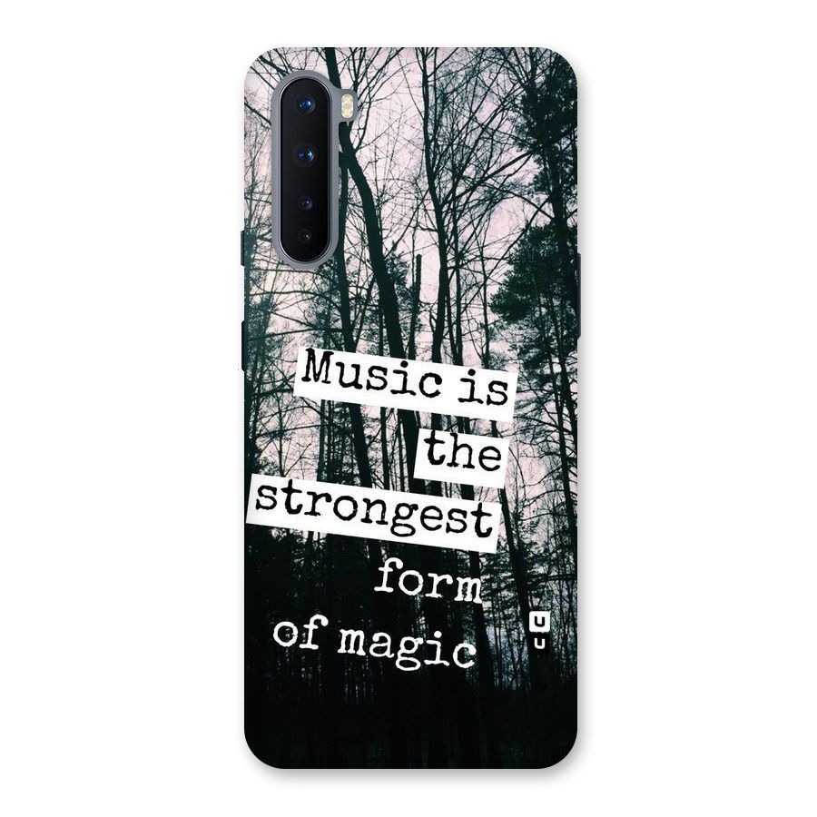 Music Magic Back Case for OnePlus Nord