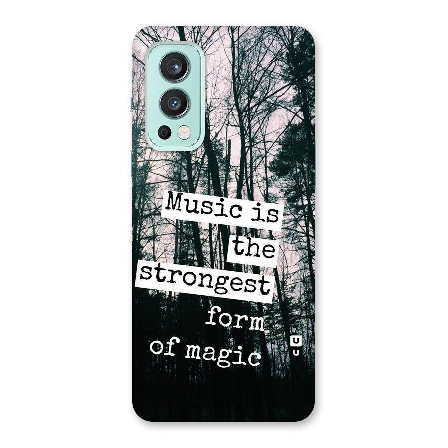 Music Magic Back Case for OnePlus Nord 2 5G