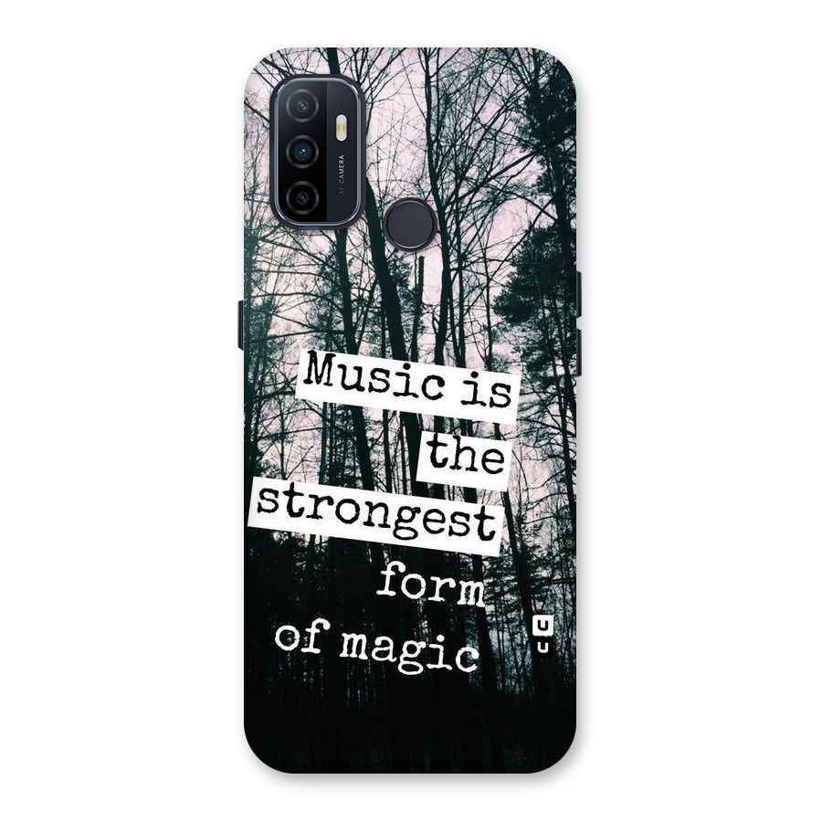 Music Magic Back Case for Oppo A32