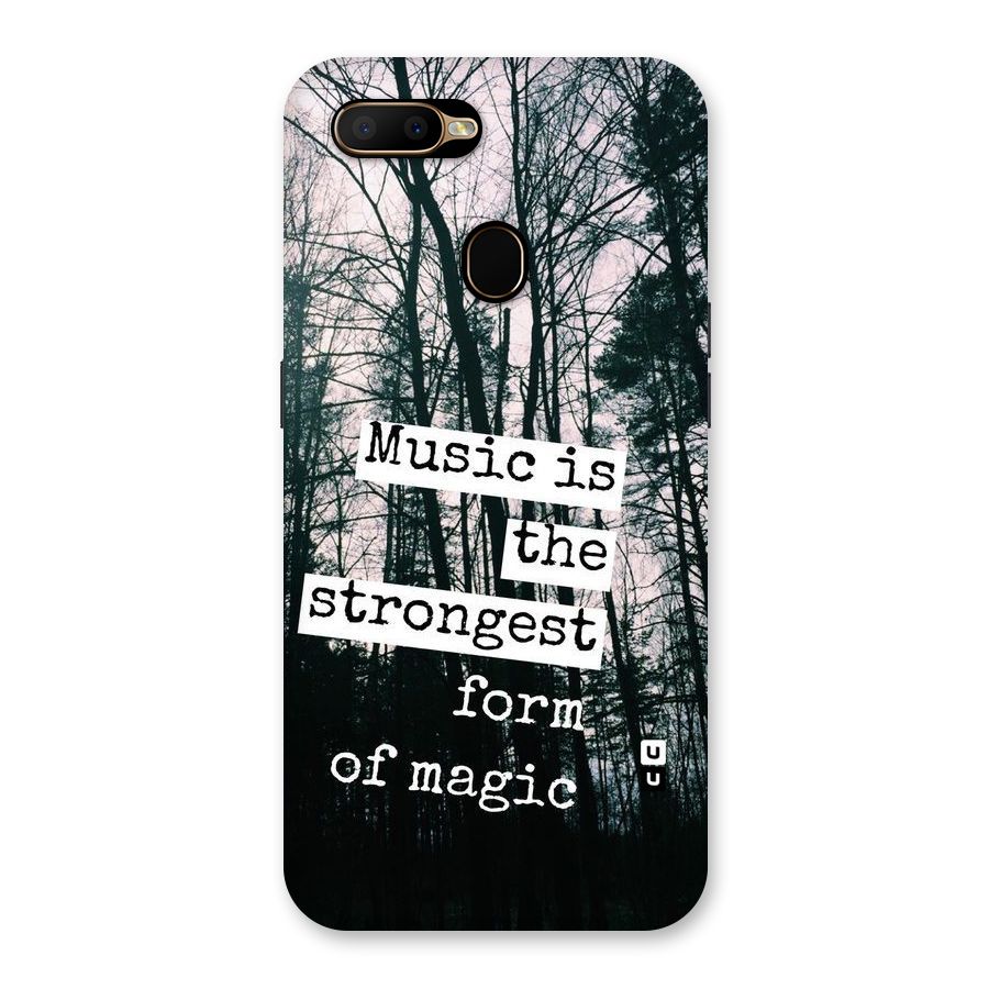 Music Magic Back Case for Oppo A5s