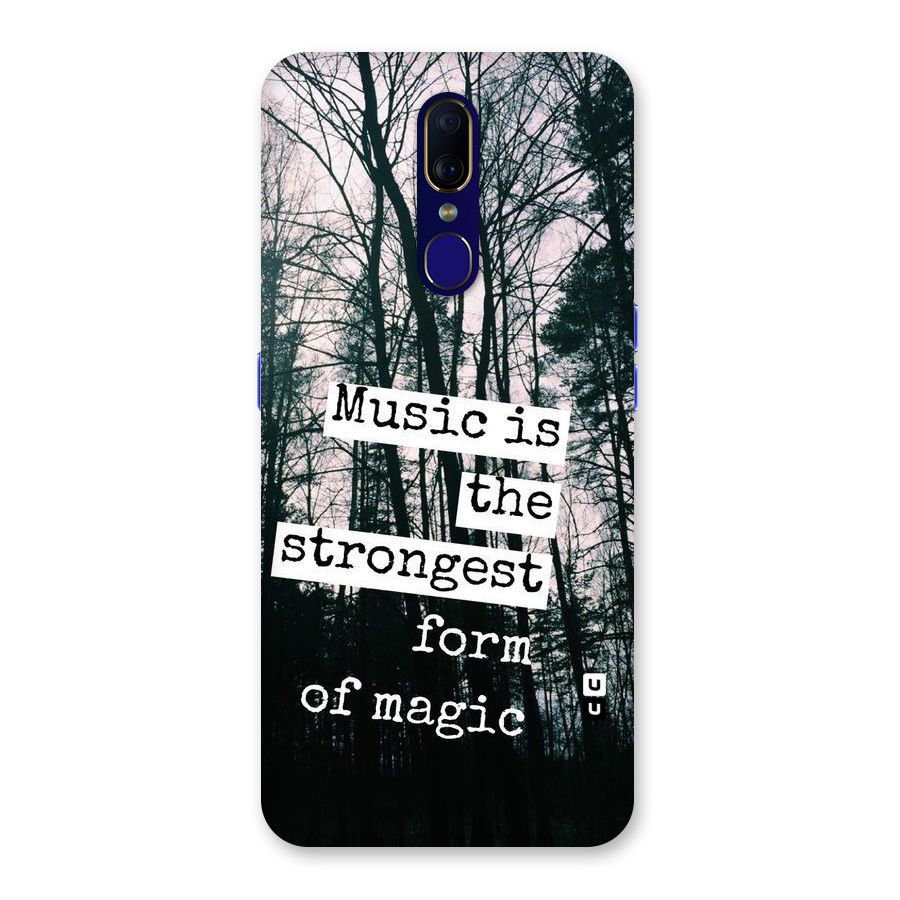 Music Magic Back Case for Oppo A9