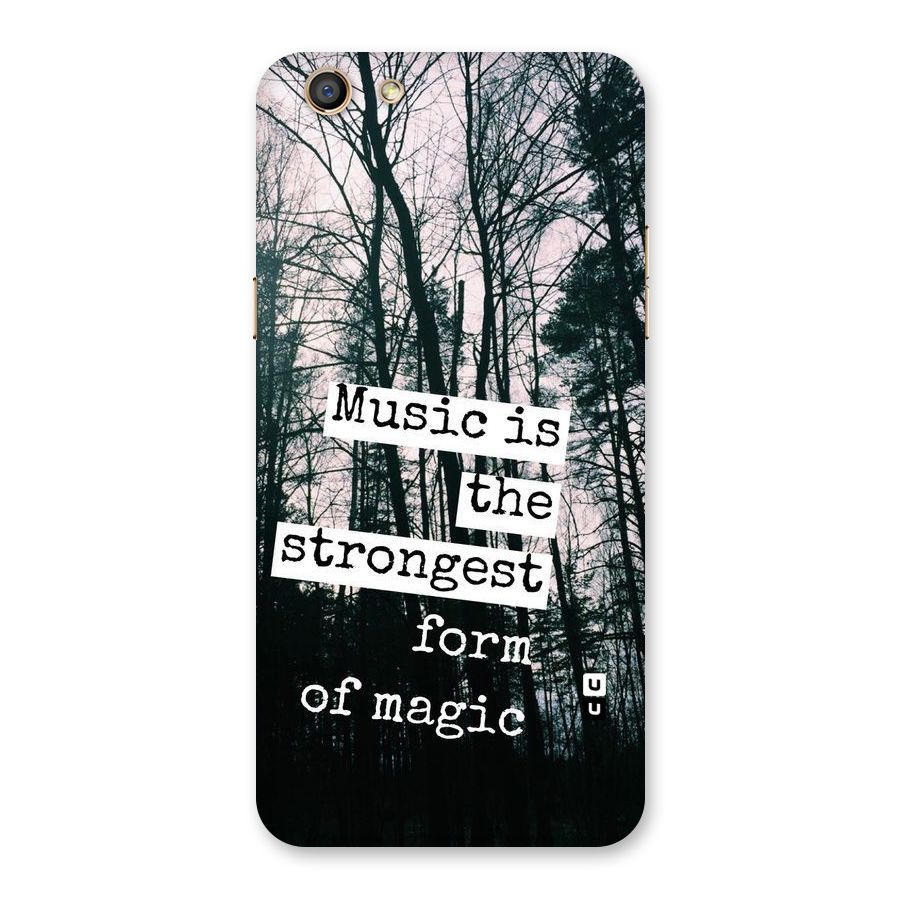 Music Magic Back Case for Oppo F3