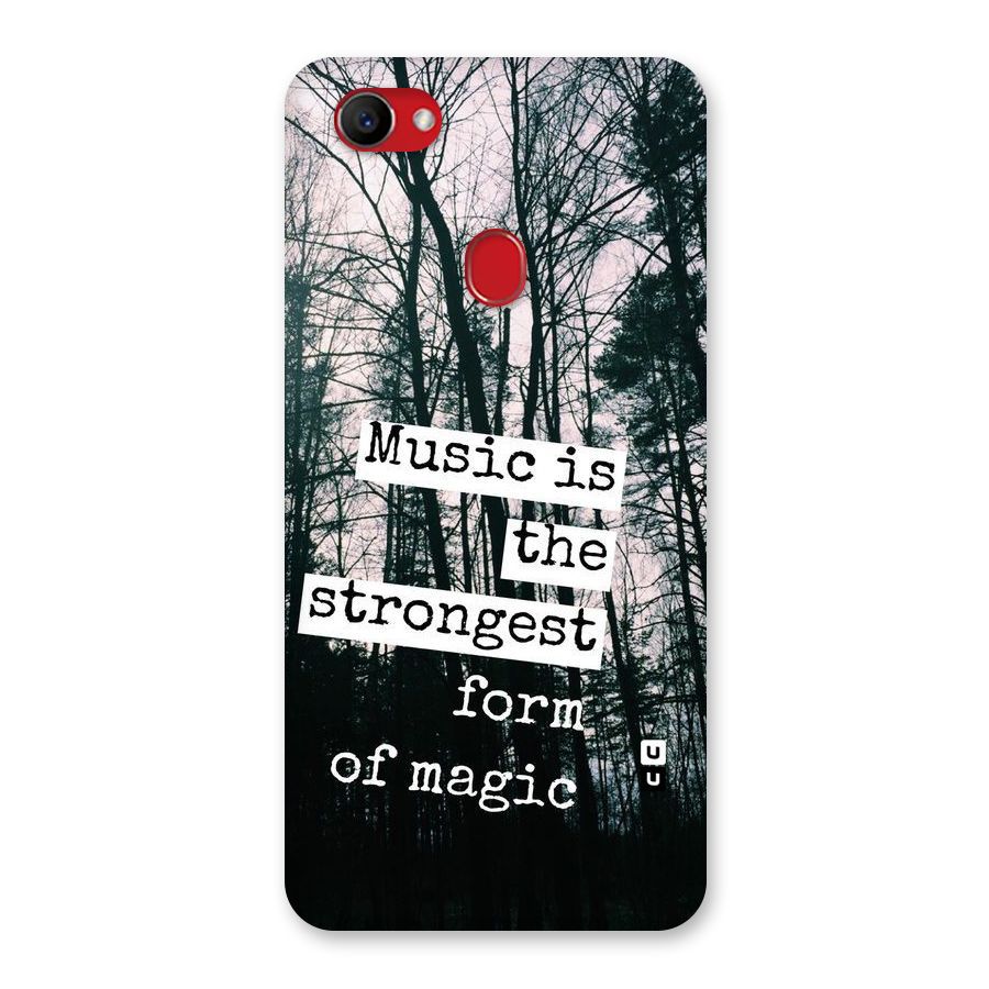Music Magic Back Case for Oppo F7