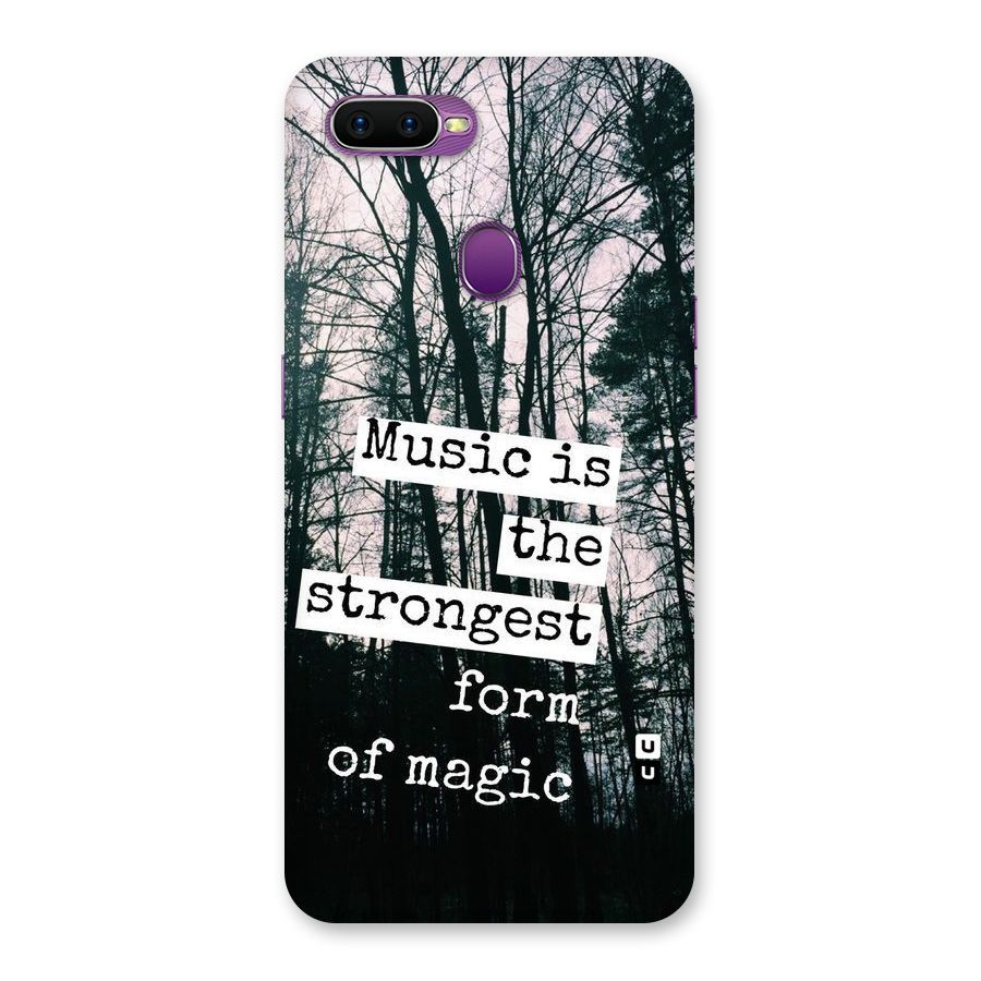 Music Magic Back Case for Oppo F9