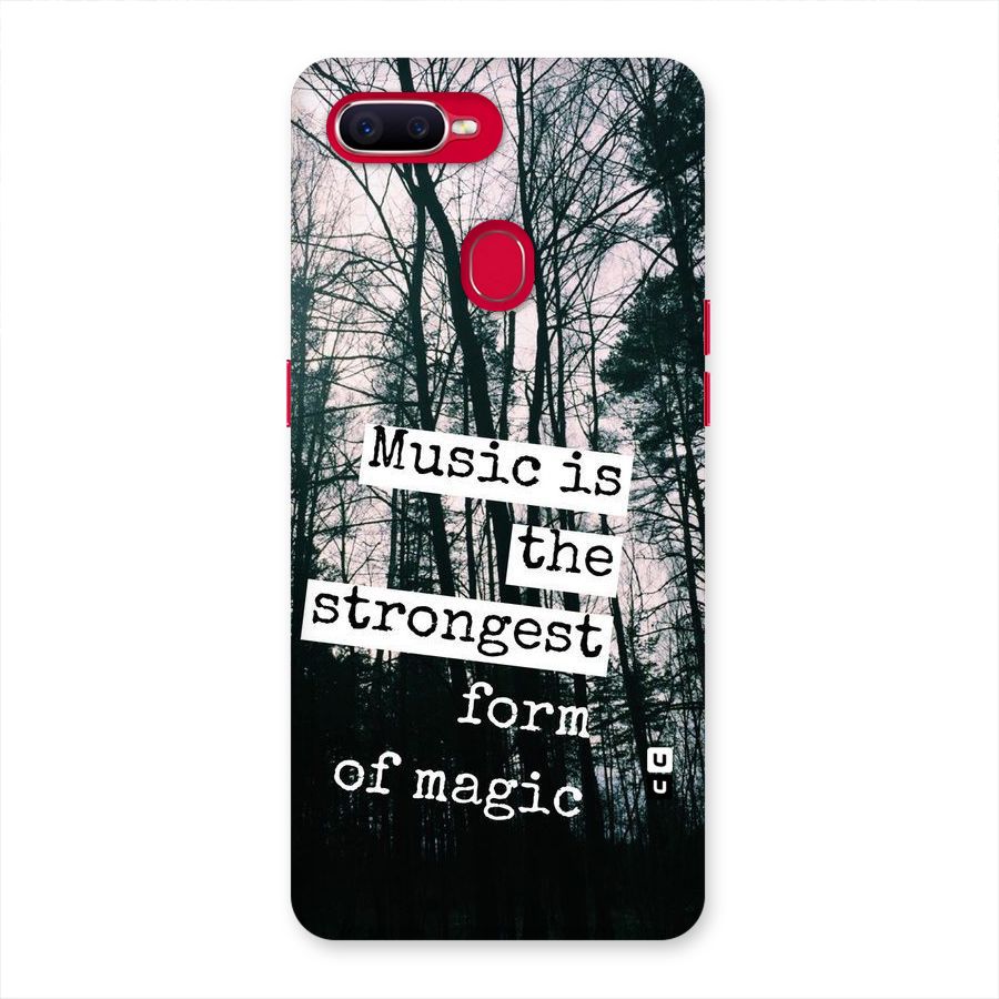 Music Magic Back Case for Oppo F9 Pro