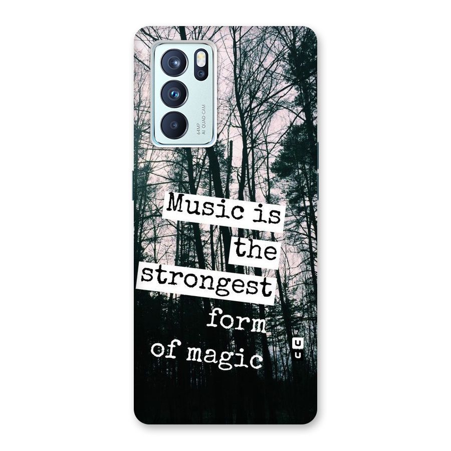 Music Magic Back Case for Oppo Reno6 Pro 5G