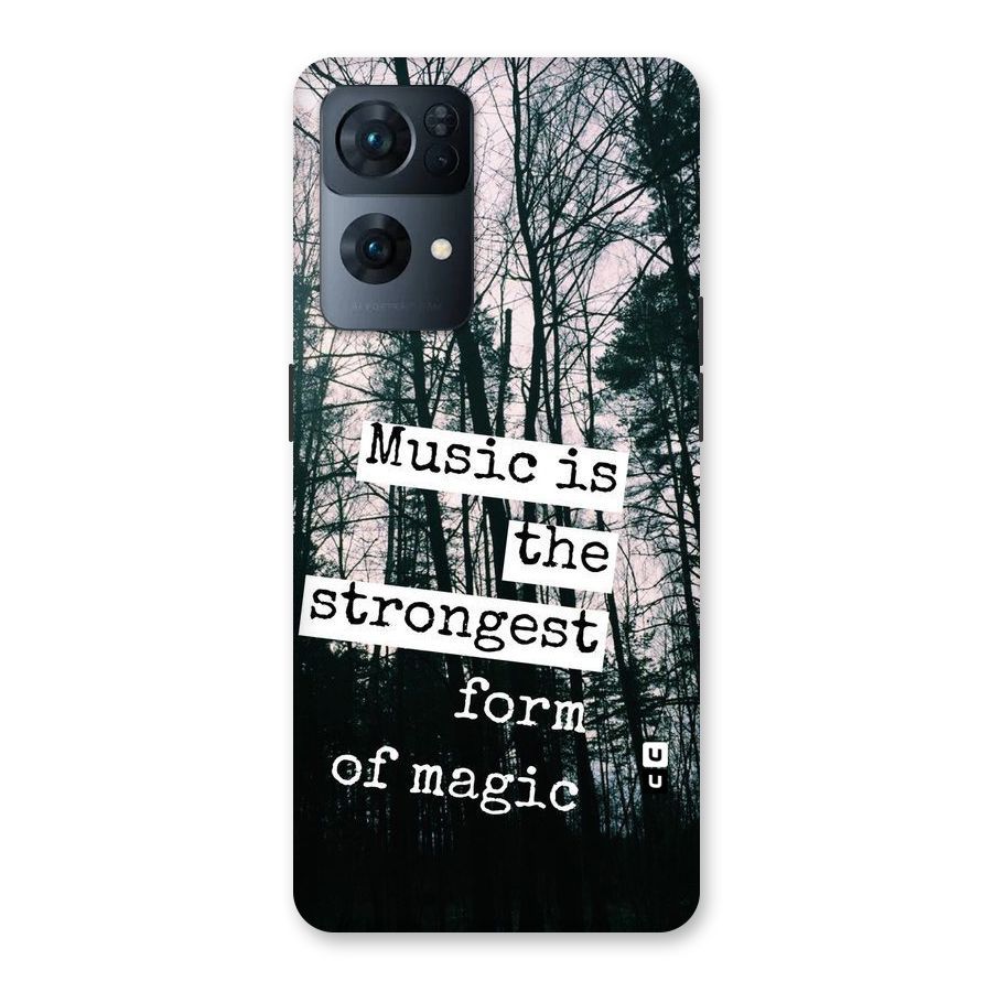 Music Magic Back Case for Oppo Reno7 Pro 5G