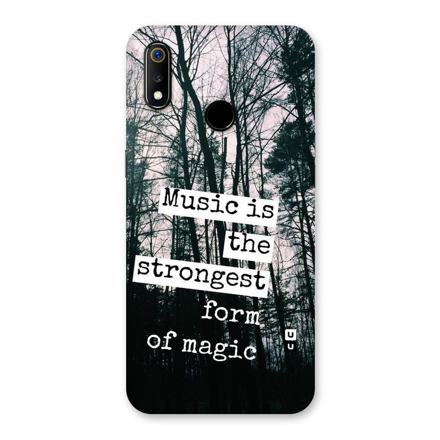 Music Magic Back Case for Realme 3