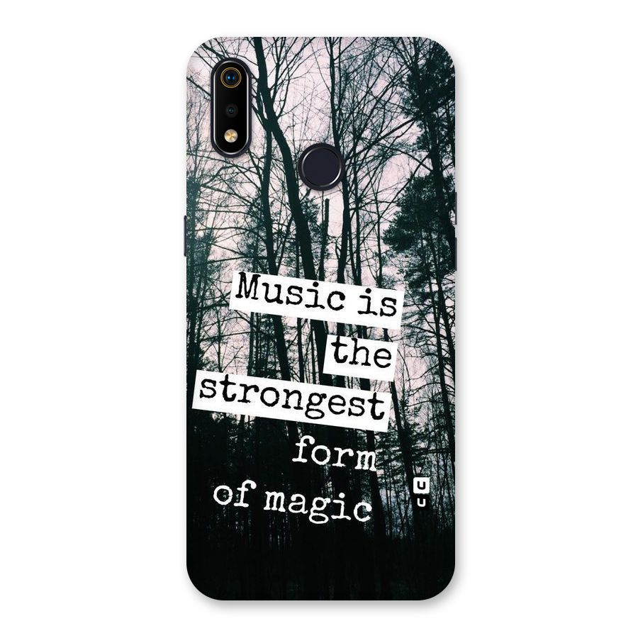Music Magic Back Case for Realme 3i