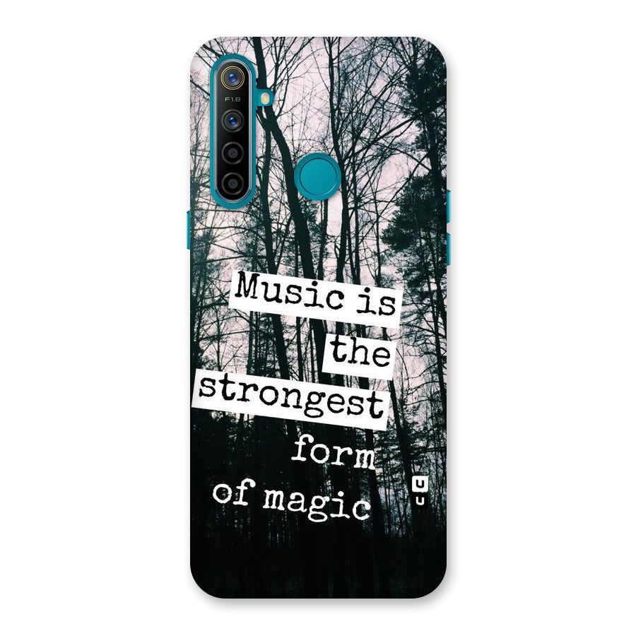 Music Magic Back Case for Realme 5i