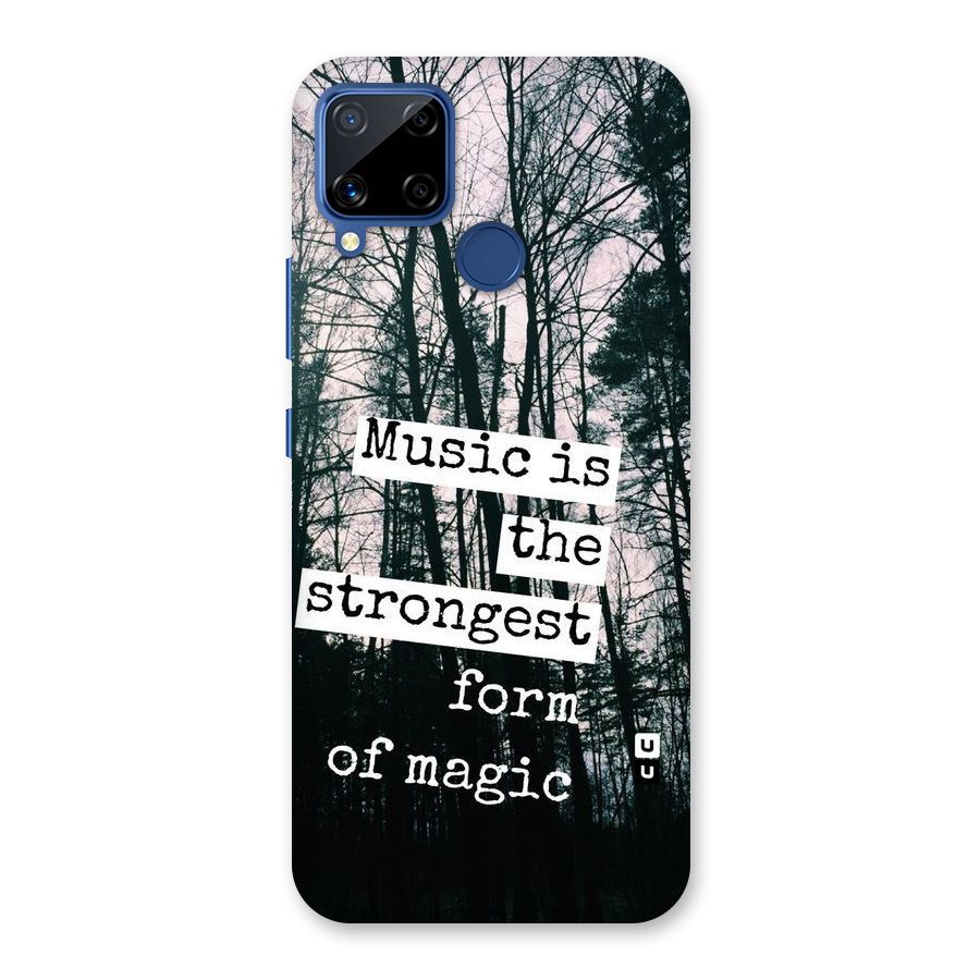 Music Magic Back Case for Realme C15