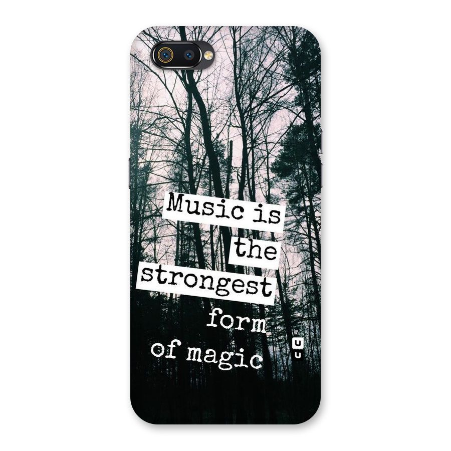 Music Magic Back Case for Realme C2