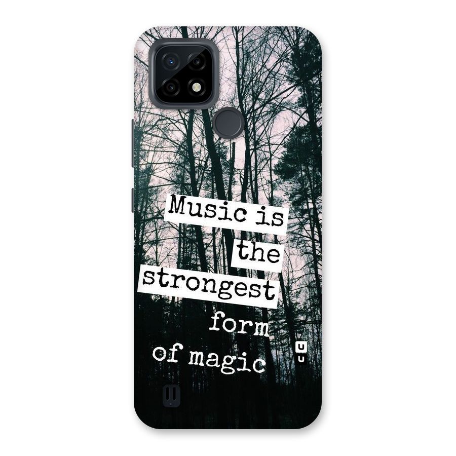 Music Magic Back Case for Realme C21