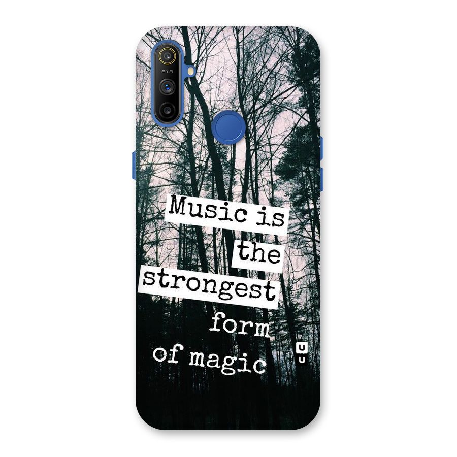 Music Magic Back Case for Realme Narzo 10A