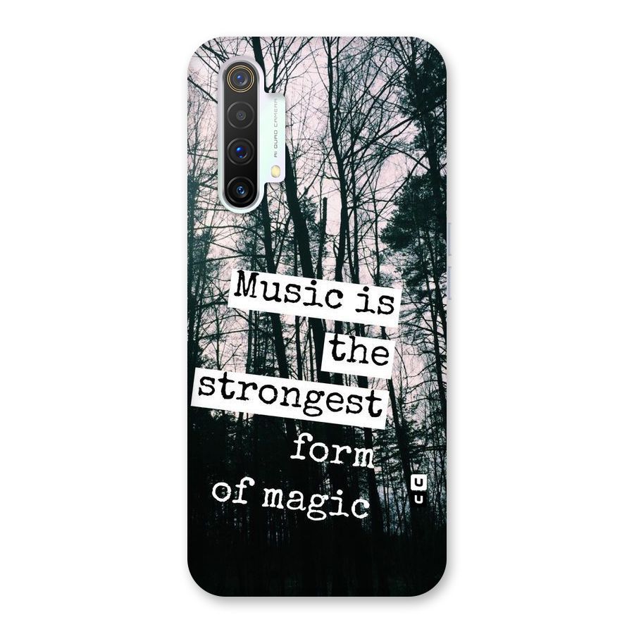 Music Magic Back Case for Realme X3