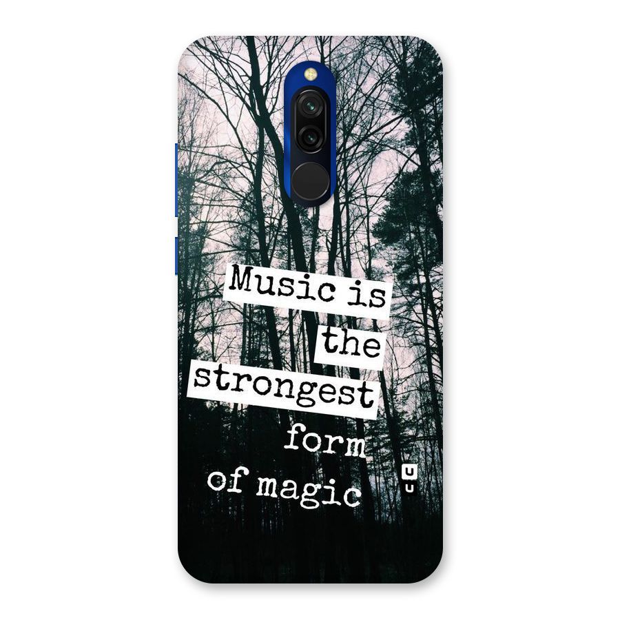 Music Magic Back Case for Redmi 8