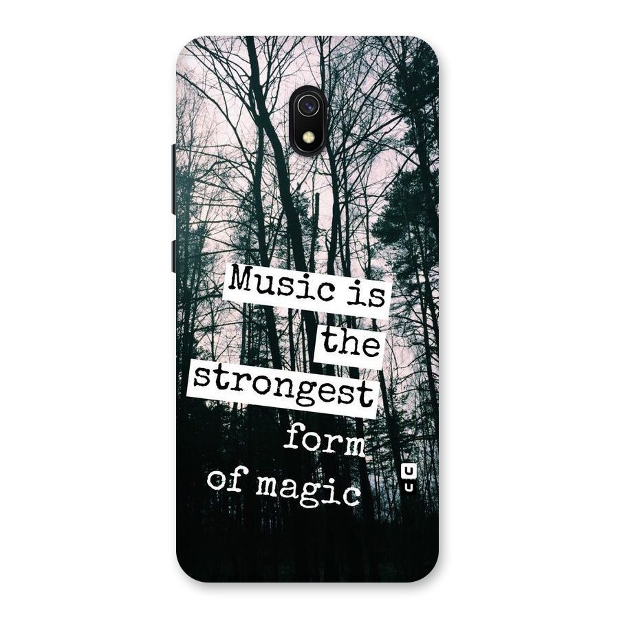 Music Magic Back Case for Redmi 8A