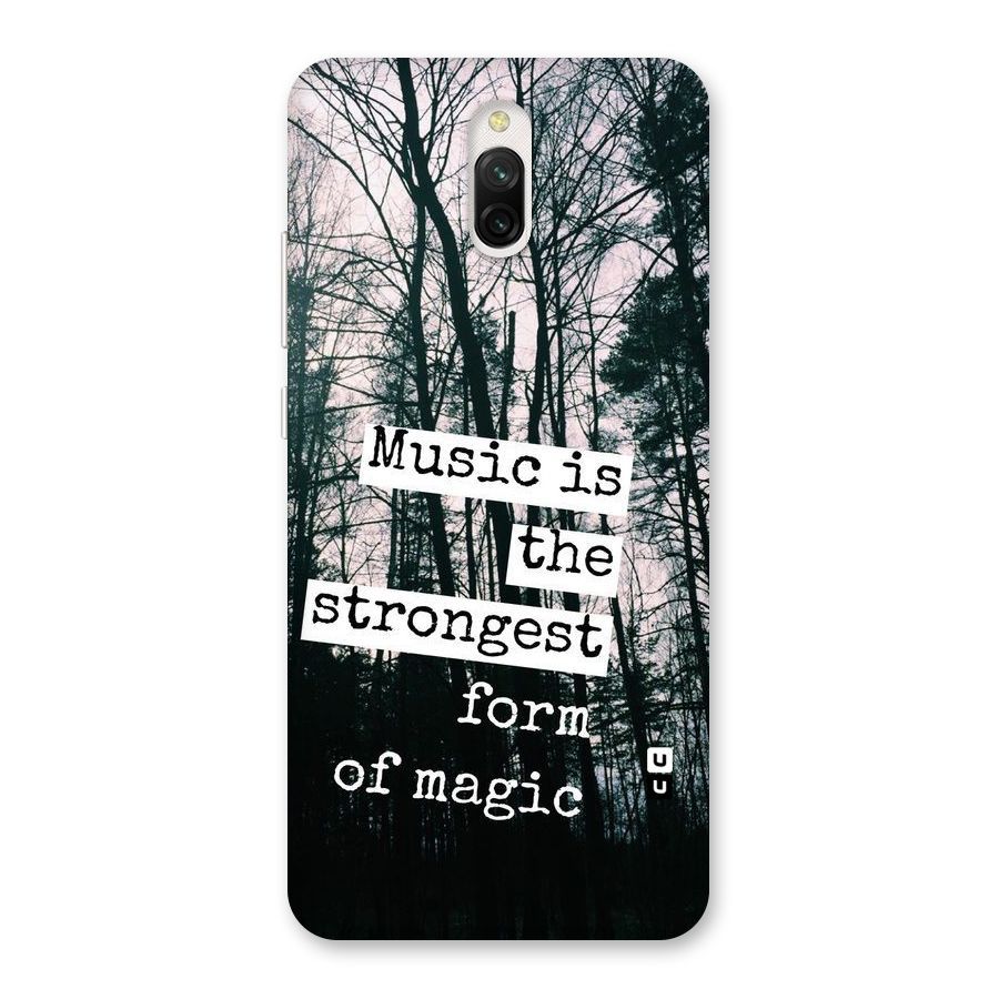 Music Magic Back Case for Redmi 8A Dual