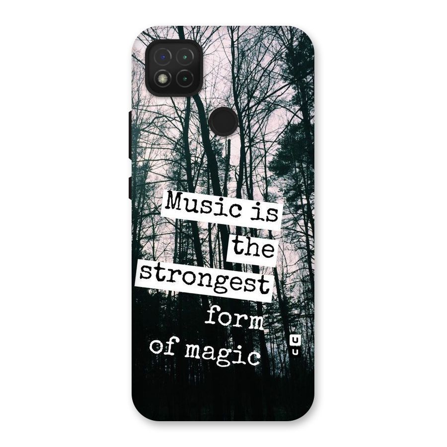 Music Magic Back Case for Redmi 9