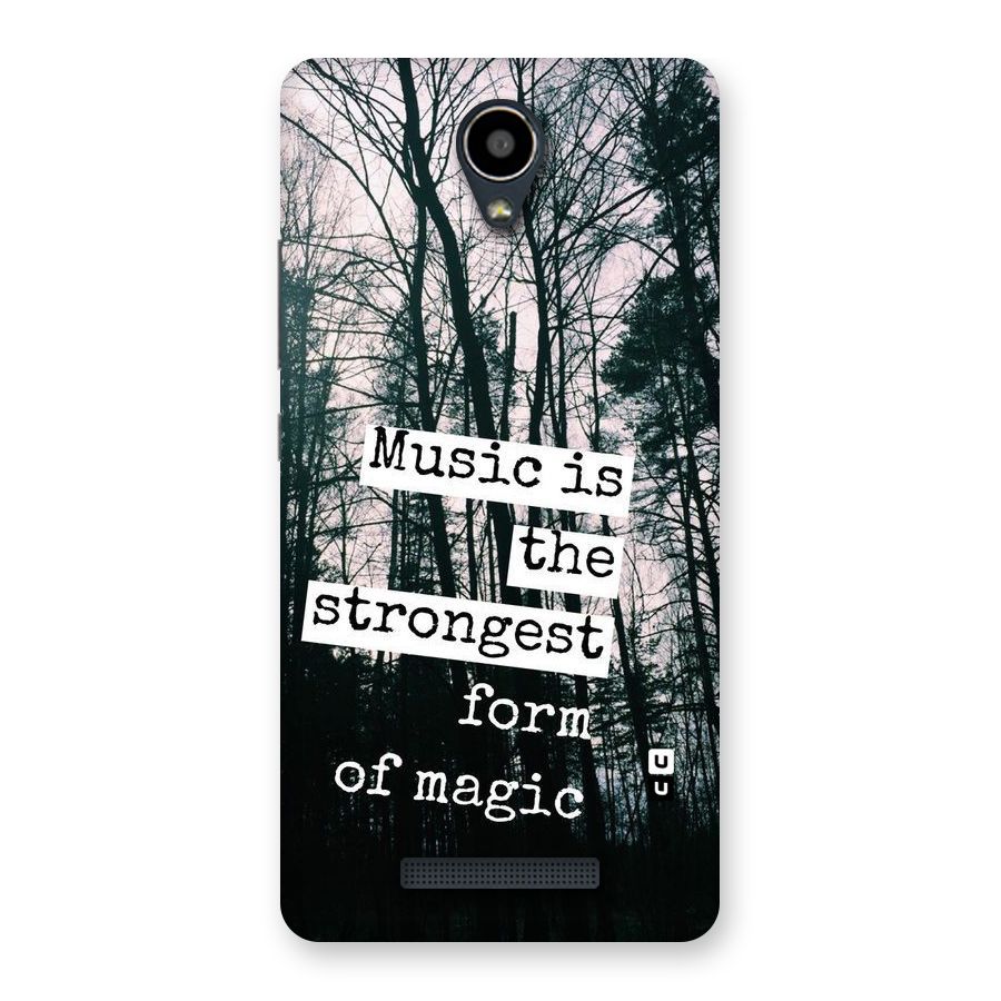 Music Magic Back Case for Redmi Note 2