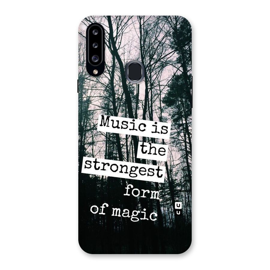 Music Magic Back Case for Samsung Galaxy A20s