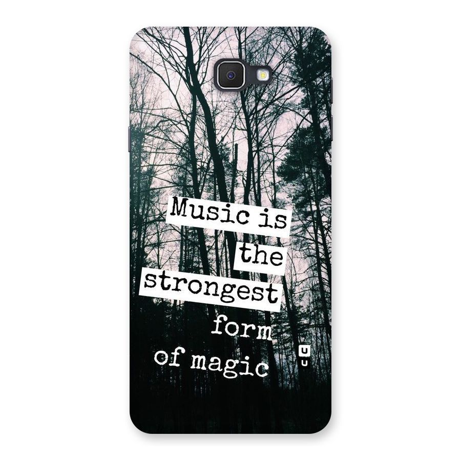 Music Magic Back Case for Samsung Galaxy J7 Prime