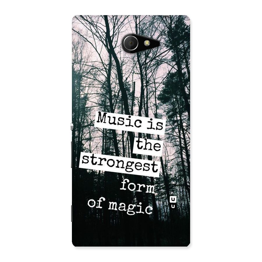 Music Magic Back Case for Sony Xperia M2