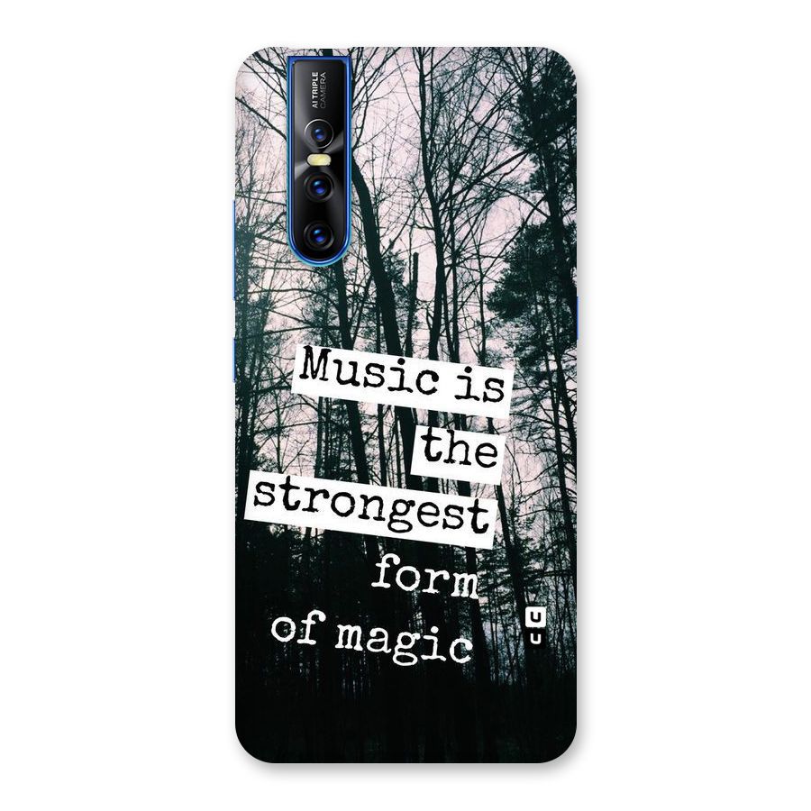 Music Magic Back Case for Vivo V15 Pro