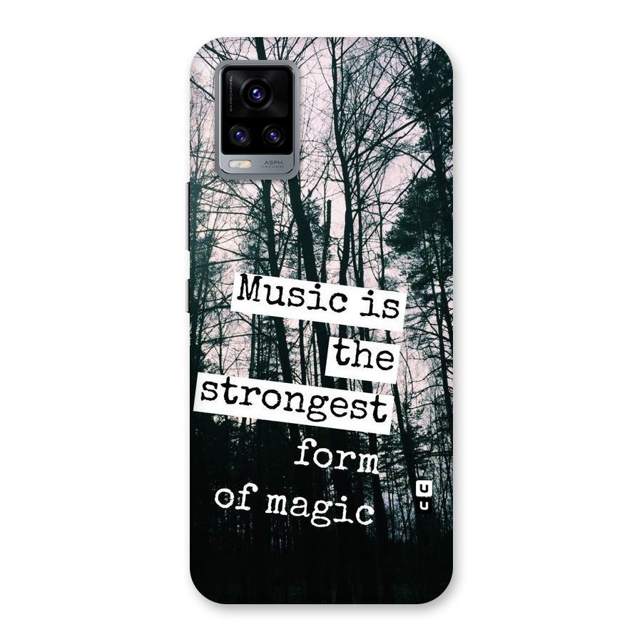 Music Magic Back Case for Vivo V20